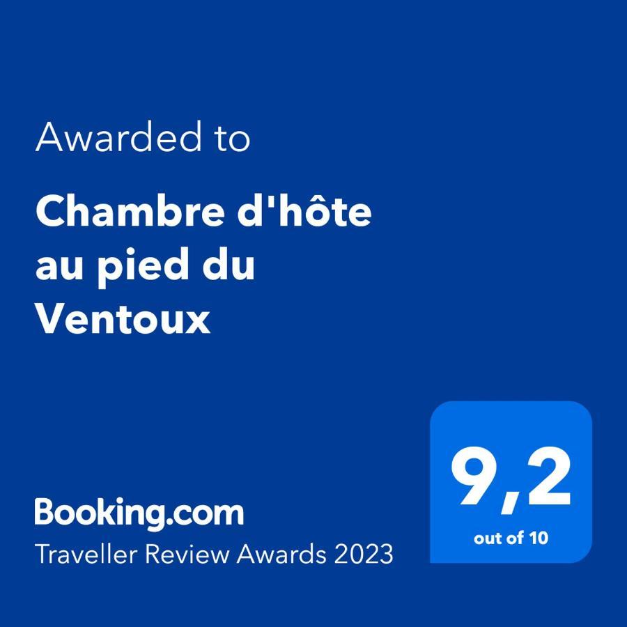 Chambre D'Hote Au Pied Du Ventoux Malaucène Esterno foto